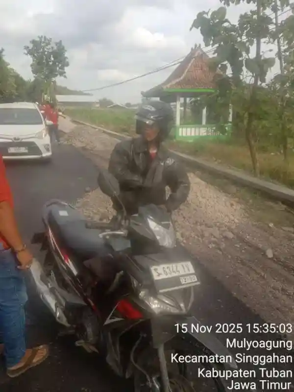 Proyek Siluman di Mulyoagung Diduga Sengaja Dibiarkan Tanpa Rambu: Pengendara Tumbang, Negara Diam