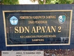 REHAB SILUMAN DI SD NEGERI APA’AN 2 TAK ADA PENANGGUNG JAWAB. DARI CV. Samsu Indah Abadi
