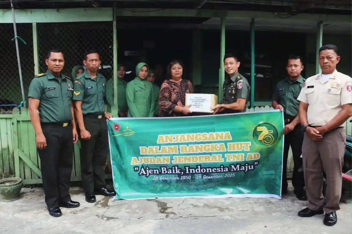 Ajenrem 091/ASN Gelar Anjangsana Memperingati HUT Ajudan Jenderal TNI AD ke 75 Tahun 2025