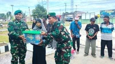Koramil Samboja Gelar Bakti Sosial sebagai Wujud Kepedulian di Hari Juang Infanteri