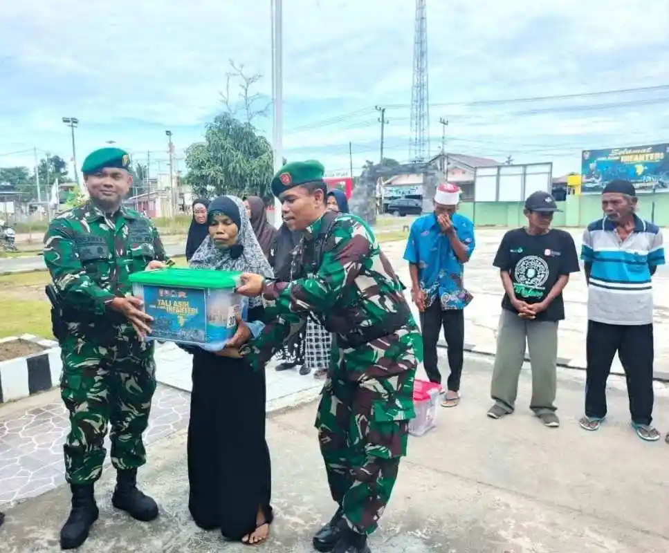 Koramil Samboja Gelar Bakti Sosial sebagai Wujud Kepedulian di Hari Juang Infanteri