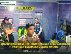Wujud Sinergitas TNI- Polri Lakukan Apel Gabungan Pastikan Keamanan Jelang Nataru