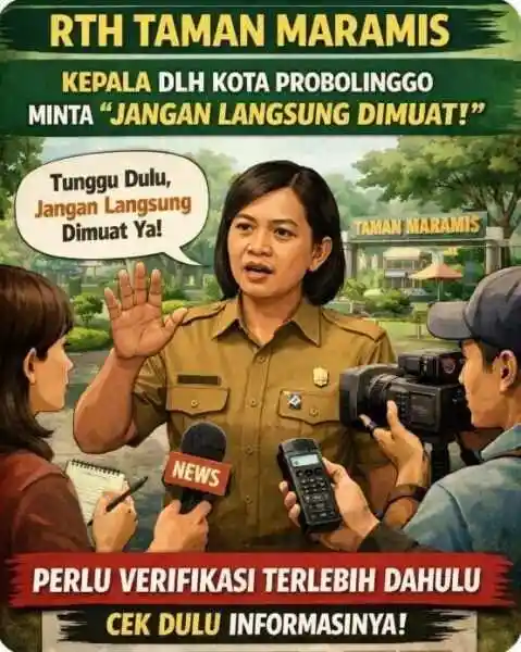 Sorotan RTH Taman Maramis, Kepala DLH Kota Probolinggo Minta Media Tak Buru-buru Muat Tanggapannya