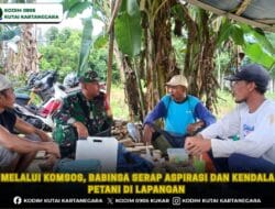 Melalui Komsos, Babinsa Serap Aspirasi dan Kendala Petani di Lapangan