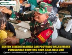 Bentuk Sinergi Babinsa dan Posyandu dalam Upaya Pencegahan Stunting pada Anak Usia Dini