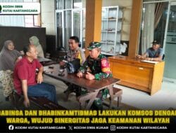 Babinsa dan Bhabinkamtibmas Lakukan Komsos dengan Warga, Wujud Sinergitas Jaga Keamanan Wilayah
