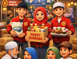 Ramadan Penuh Kepedulian! Karang Taruna Pangarengan Bagikan Ratusan Sembako dan Takjil Lewat “Pangarengan A’ Bhukah”