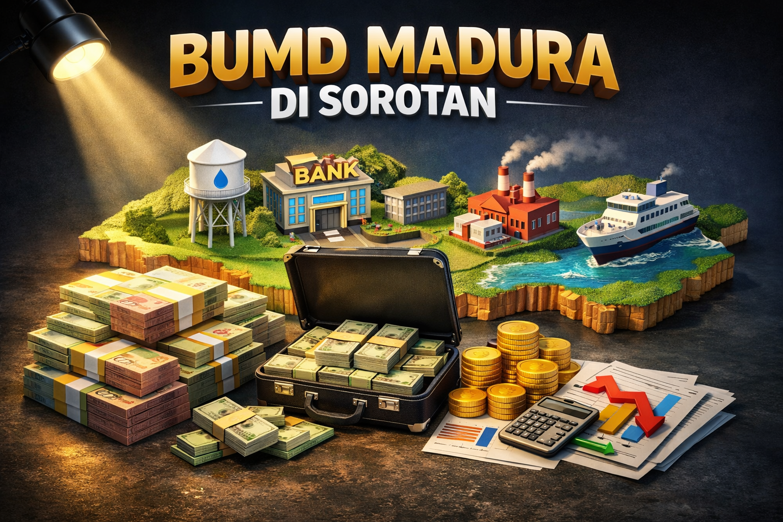 BUMD Madura Disorot: Rp215 Miliar Modal Daerah, Siapa yang Menikmati?