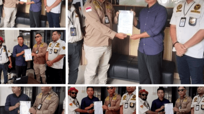 Buktikan janji, Ketum LIN Datangi Kejari Sorong: Pertanyakan Foto Penyidikan Puskesmas, Sekaligus Serahkan Laporan Baru Dugaan Korupsi KONI
