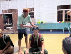 Tradisi dan Kebersamaan Satukan Satgas TMMD dengan Warga Tering Lama