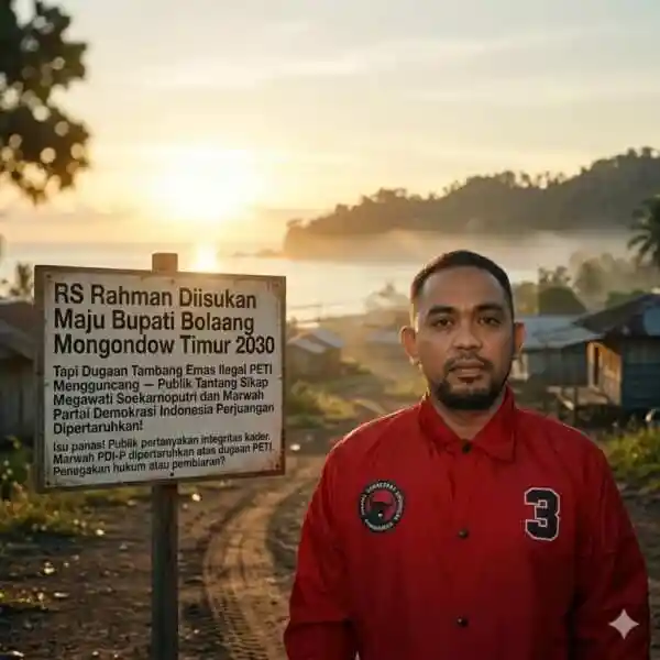 Isu Pencalonan RS Rahman di Pilkada Boltim 2030 Menguat, Dugaan Tambang Emas Ilegal Jadi Sorotan Publik