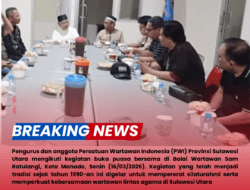 PWI Sulut Gelar Ibadah Buka Puasa Bersama, Jaga Tradisi Kebersamaan Lintas Agama