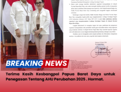 Ketua Umum DPP LIN Gus Robi Irawan Wiratmoko Apresiasi Sikap Tegas Kesbangpol Papua Barat Daya