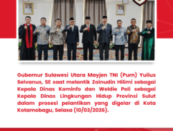 Gubernur Yulius Selvanus Cetak Sejarah, Lantik Pejabat Pemprov Sulut di Bolaang Mongondow Raya