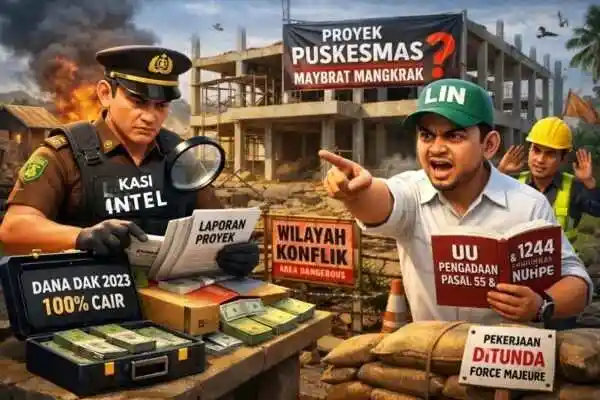 “Proyek Puskesmas Maybrat Diselidiki, LIN Serang Balik Kejaksaan: Gegabah Menilai Mangkrak di Wilayah Konflik”