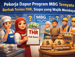“Pekerja Dapur Program MBG Ternyata Berhak Terima THR, Siapa yang Wajib Membayar?”