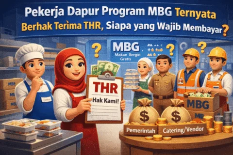 “Pekerja Dapur Program MBG Ternyata Berhak Terima THR, Siapa yang Wajib Membayar?”