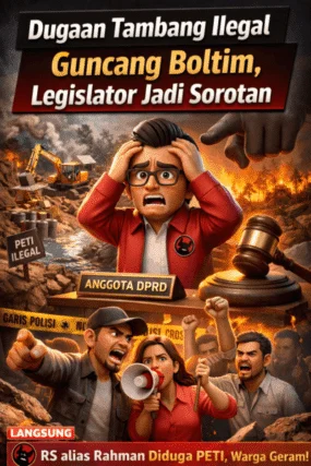 Dugaan PETI Seret Anggota DPRD Boltim, Publik Desak Pencopotan