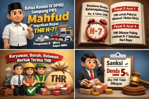 ‎Ketua Komisi IV DPRD Sampang Desak Pengusaha dan Mitra Dapur MBG Bayar THR H-7
