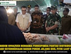 Dandim 0906/Kkr Bersama Forkopimda Pantau Distribusi dan Ketersediaan Bahan Pokok Jelang Idul Fitri 1447 H