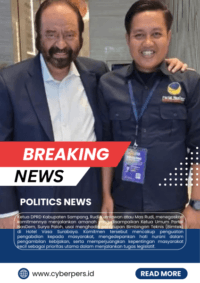 Mas Rudi Tegaskan Komitmen Jalankan Amanah Surya Paloh, Utamakan Kepentingan Rakyat