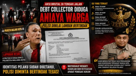 Debt Collector Diduga Aniaya Warga di Tengah Jalan, Aparat Dinilai Lamban Bertindak