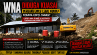 “WNA Diduga Kuasai Tambang Emas Ilegal Nuntap: Negara Kecolongan?”