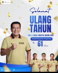 Ketua Askab PSSI Tangerang Kirim Salam Hangat untuk Bupati di HUT ke-61