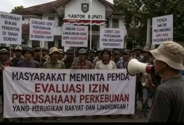Pemda Jangan Tutup Mata,Segera Evaluasi Perizinan PT.FAL Yang Konflik Dengan Gapoktan