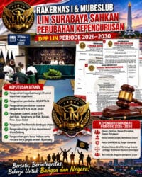 RAKERNAS I dan MUBESLUB LIN Surabaya Sahkan Perubahan Kepengurusan DPP Periode 2026–2030