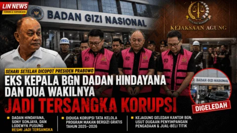 Eks Kepala BGN Dadan Hindayana dan Dua Wakilnya Jadi Tersangka Korupsi, Sehari Setelah Dicopot Presiden Prabowo