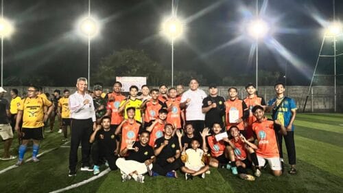 Dominasi Lapangan Hijau, Senkom FC Angkat Trofi HUT Bhayangkara ke-80