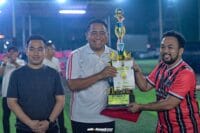 Turnamen Mini Soccer Kapolresta Cup I 2026 Berakhir, Satreskrim FC dan Senkom FC Berjaya
