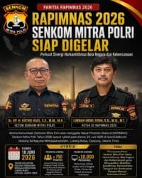 Senkom Mitra Polri Siap Gelar Rapimnas 2026, Fokus pada Ketahanan dan Kebencanaan