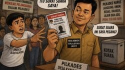 Pilkades Kamangta Dipertanyakan, Noval Komaeng Diduga Pegang Surat Suara Milik Franco Aldo Klinten