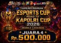Kapolres Pasuruan Esports Cup 2026 Digelar, Buka Kesempatan Anak Muda Berprestasi