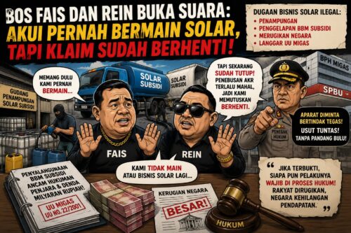Disorot dalam Dugaan Bisnis Solar Subsidi, Fais dan Rein Akhirnya Buka Suara: Kami Sudah Berhenti