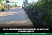 Kekompakan Babinsa dan Warga Cerminkan Kepedulian terhadap Kebersihan Lingkungan