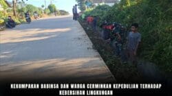 Kekompakan Babinsa dan Warga Cerminkan Kepedulian terhadap Kebersihan Lingkungan