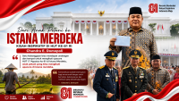 Dari Anak Petani ke Istana Merdeka: Chandra E. Domopoli Bangga Hadiri Upacara HUT ke-81 RI
