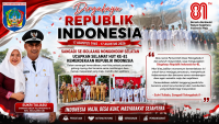 Sangadi se-Bolaang Mongondow Selatan Sampaikan Ucapan HUT ke-81 Kemerdekaan RI.
