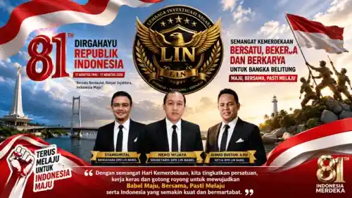 LIN Babel Ajak Masyarakat Semarakkan HUT ke-81 RI dengan Semangat Persatuan dan Gotong Royong