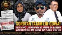 Ketua DPC LIN Kabupaten Gowa Muhammad Arman Dg Parewa Soroti Penonaktifan Sekda dan Dua Pejabat Strategis, Desak Bupati Gowa Buka Dugaan Pelanggaran ASN ke Publik