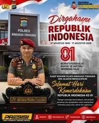 Kasat Reskrim Polres Mitra dan Jajaran: Semangat Kemerdekaan, Semangat Mengabdi untuk Negeri.