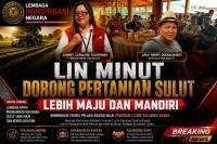 I-Care Jadi Momentum, LIN Minut Dorong Pertanian Sulut Lebih Maju, Mandiri dan Berdaya Saing