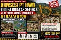 Konsesi PT HWR Diduga Digarap Sepihak, Alat Berat Kembali Menggila di Ratatotok—Aparat Diminta Bertindak!