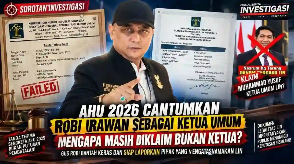 Gus Robi Bantah Keras Klaim Nasrun: ‘Tunjukkan Keputusan AHU yang Membatalkan Legalitas Kami!