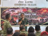JAGA PALARAN BEBAS ASAP, TIM PENYULUH MABES TNI BERSAMA PASIS DIKREG KE 56 SESKO TNI PERKUAT KESADARAN WARGA