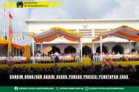 Dandim 0906/Kkr Hadiri Acara Puncak Prosesi Penutupan Erau